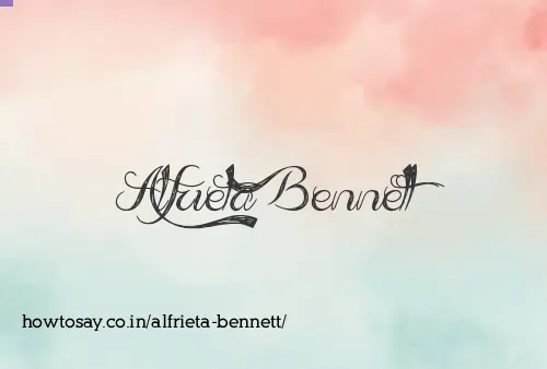Alfrieta Bennett