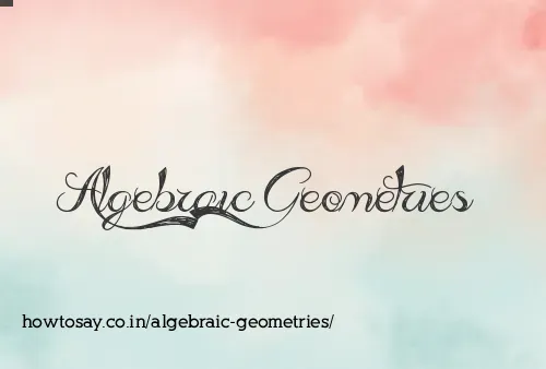 Algebraic Geometries