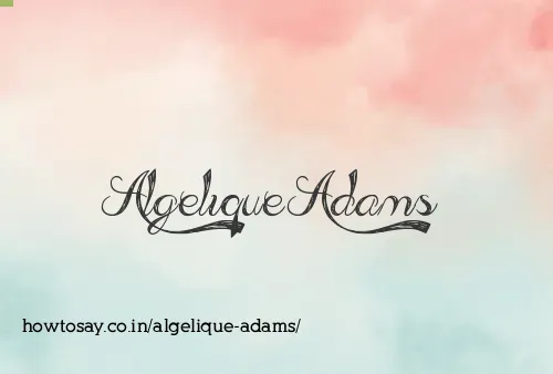Algelique Adams