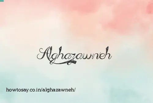 Alghazawneh
