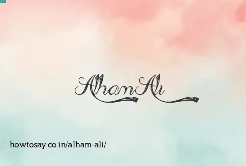 Alham Ali