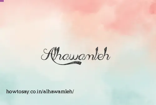 Alhawamleh