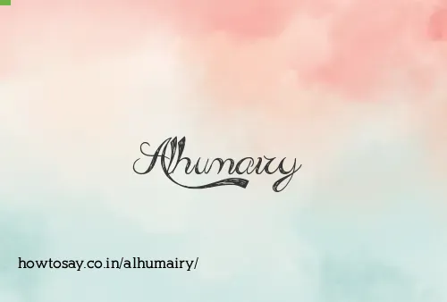 Alhumairy