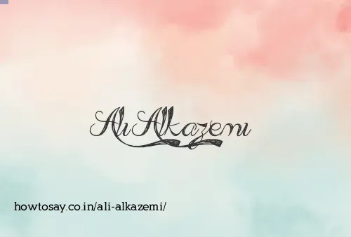 Ali Alkazemi