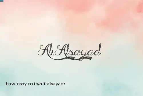 Ali Alsayad
