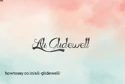 Ali Glidewell