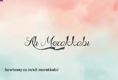 Ali Morakkabi