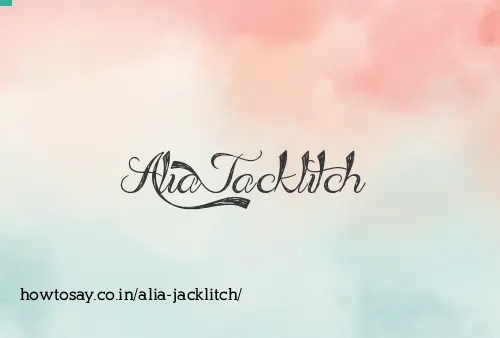 Alia Jacklitch