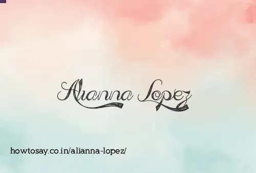 Alianna Lopez