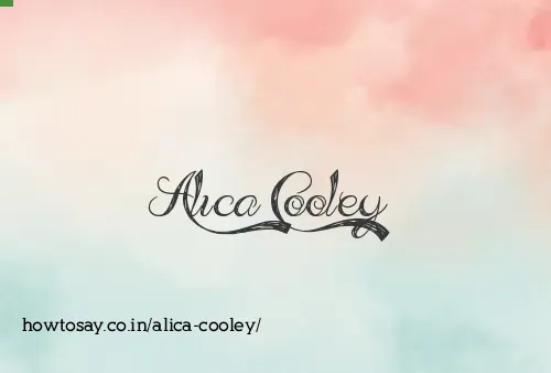 Alica Cooley