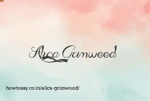 Alica Grimwood