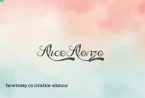 Alice Alonzo
