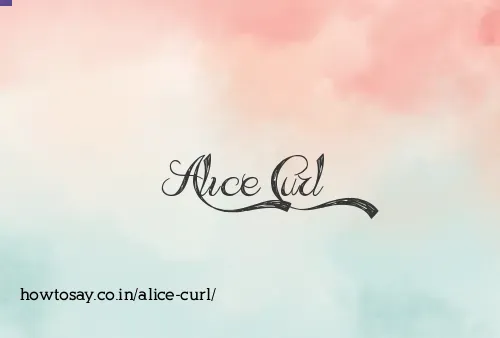 Alice Curl