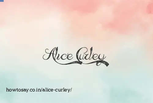 Alice Curley