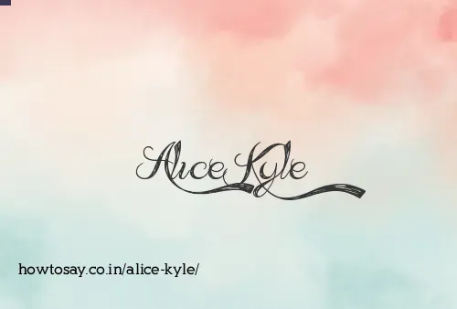 Alice Kyle