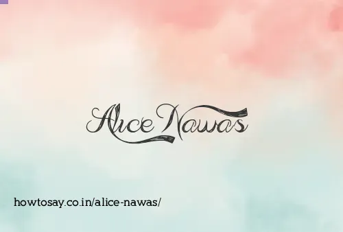 Alice Nawas