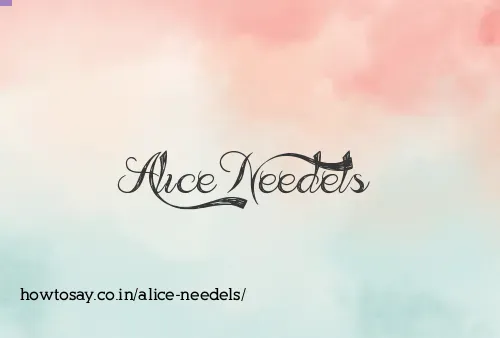 Alice Needels