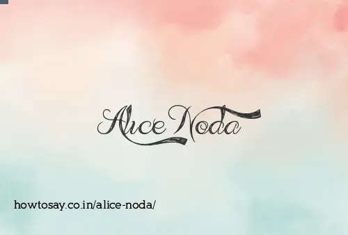 Alice Noda