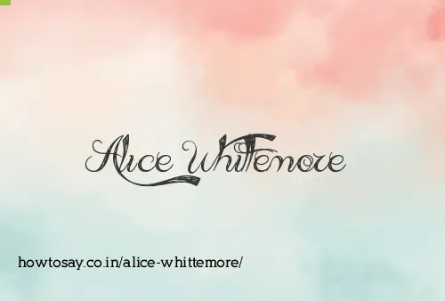 Alice Whittemore