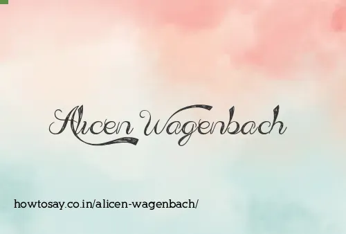 Alicen Wagenbach