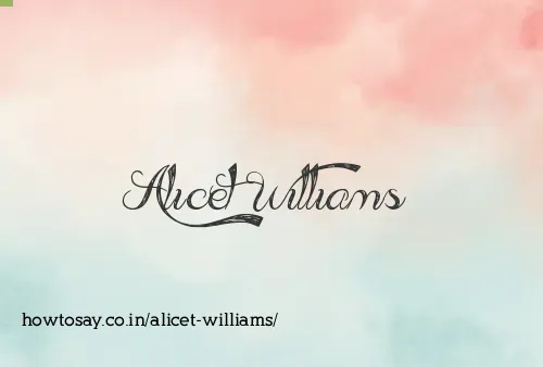 Alicet Williams