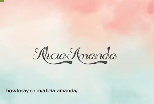 Alicia Amanda