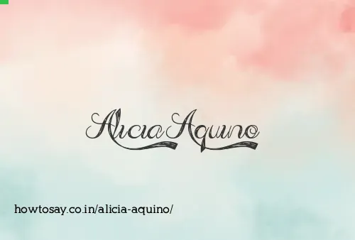 Alicia Aquino