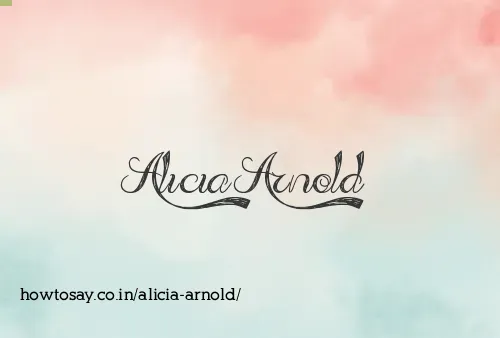 Alicia Arnold
