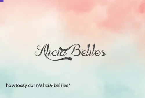 Alicia Beliles