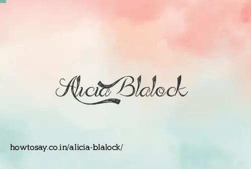 Alicia Blalock
