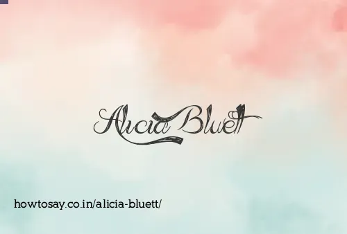 Alicia Bluett