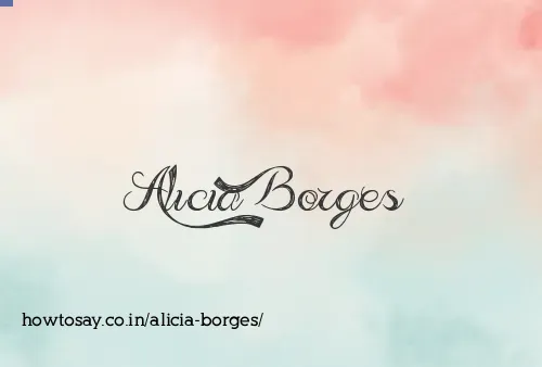 Alicia Borges