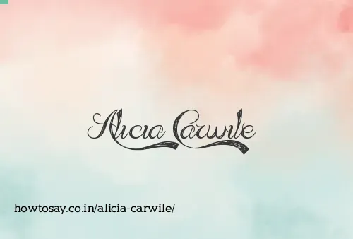 Alicia Carwile