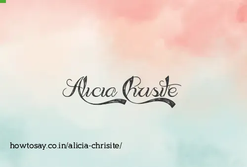 Alicia Chrisite