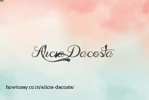 Alicia Dacosta