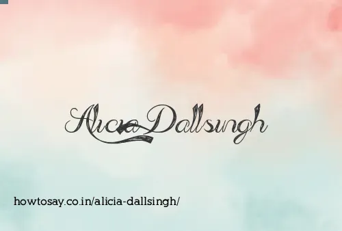 Alicia Dallsingh