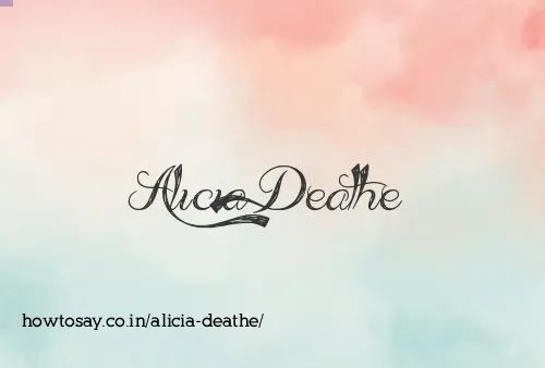 Alicia Deathe