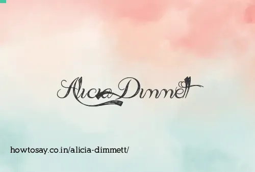 Alicia Dimmett