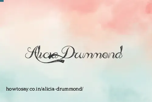 Alicia Drummond
