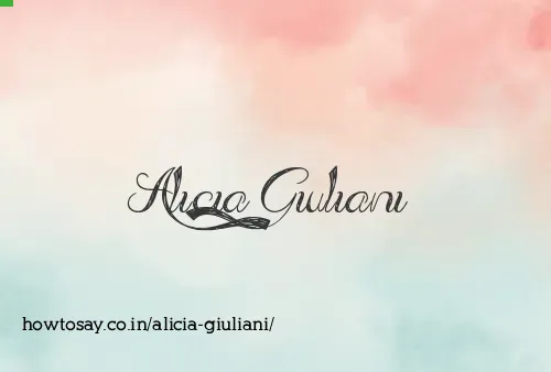 Alicia Giuliani
