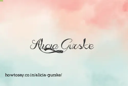 Alicia Gurske