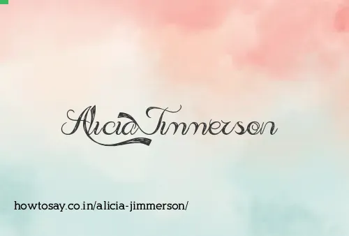 Alicia Jimmerson