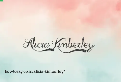 Alicia Kimberley