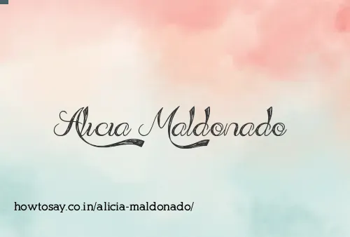 Alicia Maldonado