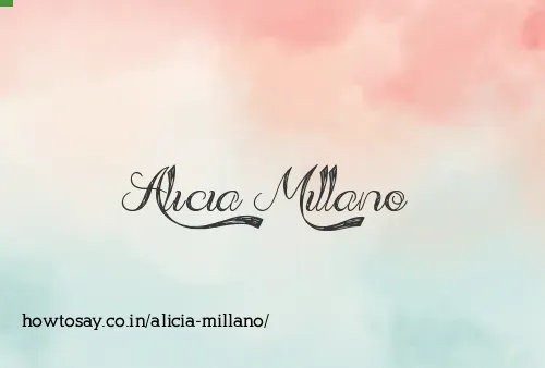 Alicia Millano