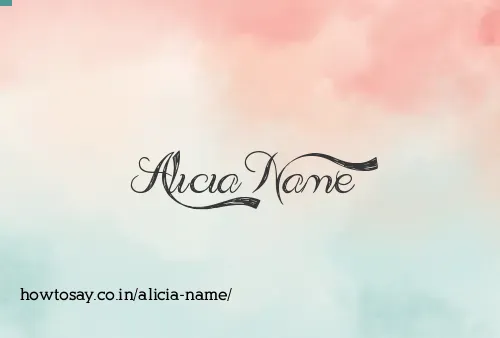 Alicia Name