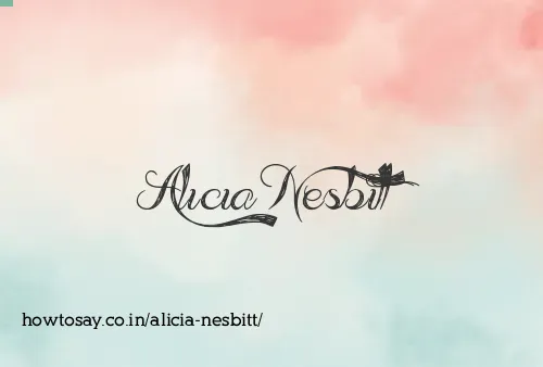 Alicia Nesbitt