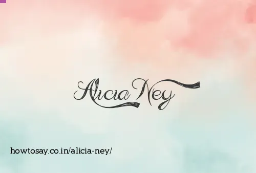 Alicia Ney