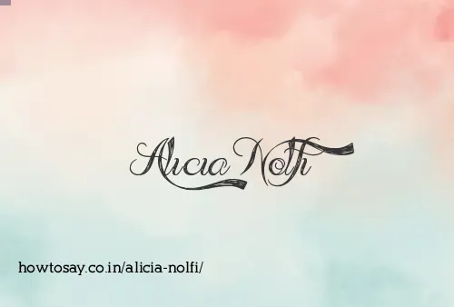 Alicia Nolfi