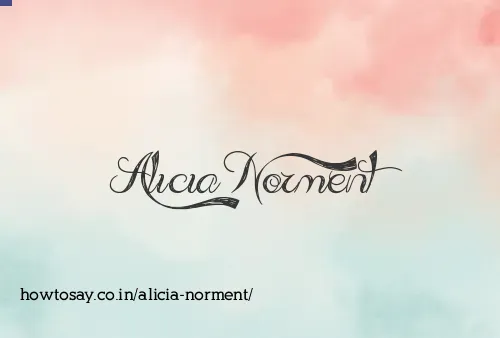 Alicia Norment